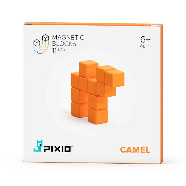 Pixio Orange Camel İnteraktif Mıknatıslı Manyetik Blok 