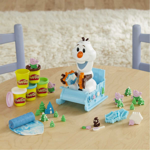 Play Doh Frozen Olaf'ın Kızağı E5375