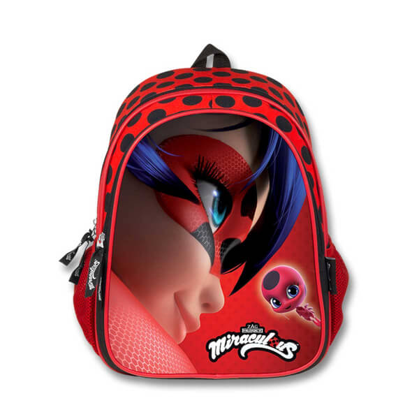 Miraculous Ladybug Okul Çantası Kırmızı 2024