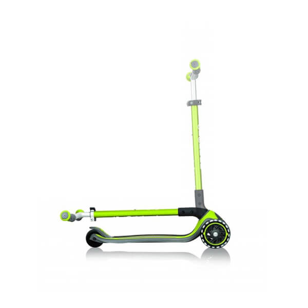 Globber Master 3 Tekerlekli Katlanabilir Işıklı Yeşil Scooter