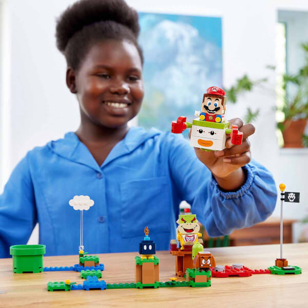 LEGO Super Mario Bowser Jr. Clown Car Ek Macera Seti 71396