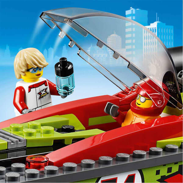 LEGO City Great Vehicles Yarış Teknesi Taşıyıcı 60254