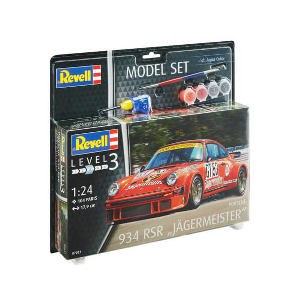 Revell 1:24 Porsche Jagermeister Model Set Araba 7031