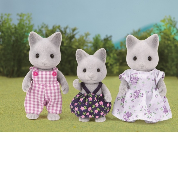 Sylvanian Families 3'lü Kedi Ailesi