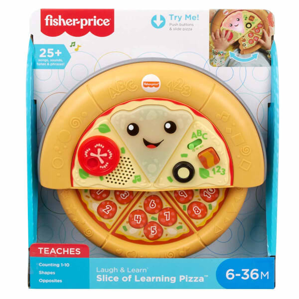 Fisher Price Eğlen ve Öğren Eğitici Pizza GXR69