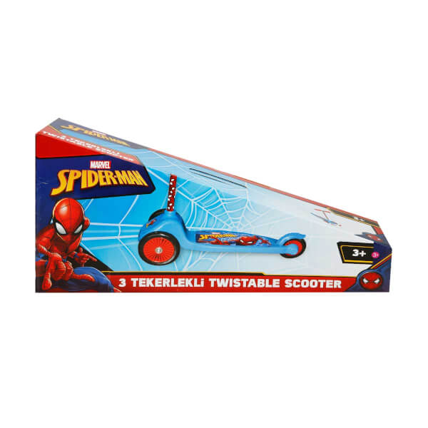 Spiderman 3 Tekerlekli Twist-Roll Scooter
