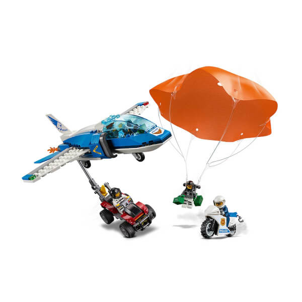  LEGO City Police Gökyüzü Polisi Paraşütle Tutuklama 60208