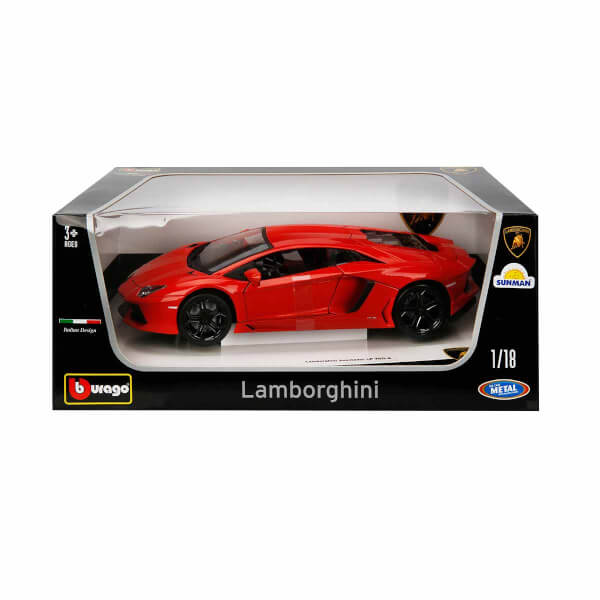 1:18 Lamborghini Aventador LP700-4 Model Araba