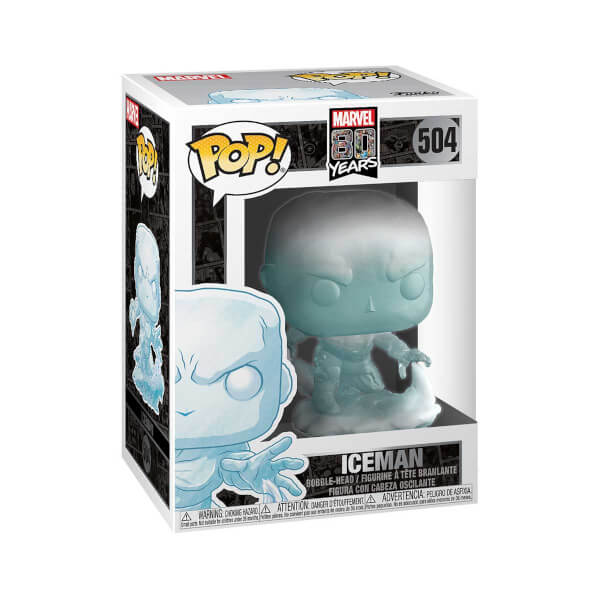 Funko Pop Marvel 80th Anniversary: Iceman Figür