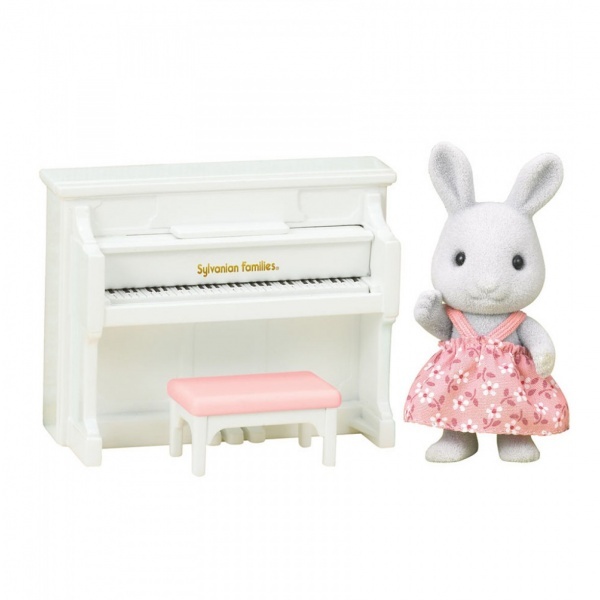 Sylvanian Families Tavşan ve Piyanosu