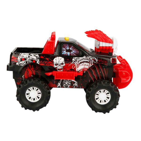 Maxx Wheels Monster Hunt Sesli ve Işıklı Motorize Araba 30 cm.