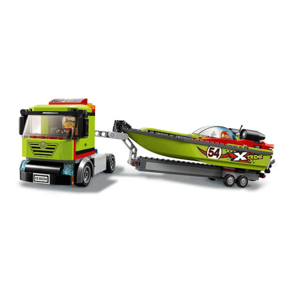 LEGO City Great Vehicles Yarış Teknesi Taşıyıcı 60254