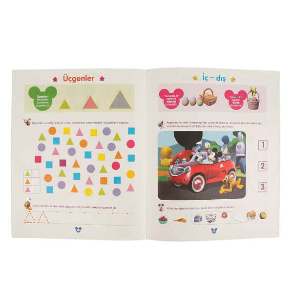 Mickey İle Matematik 4-5 Yaş