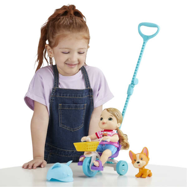 Baby Alive Minik Bebeğim Ve Üç Tekerlekli Bisikleti E7410