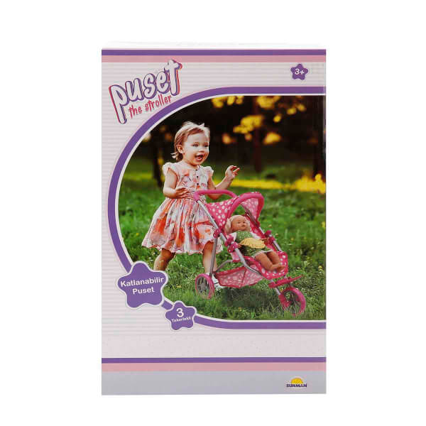 3 Tekerlekli Metal Puset