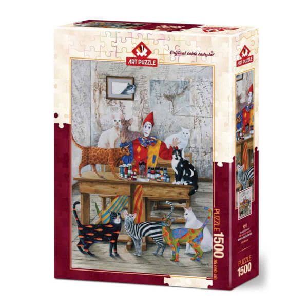 1500 Parça Puzzle : Renkli Dünyam