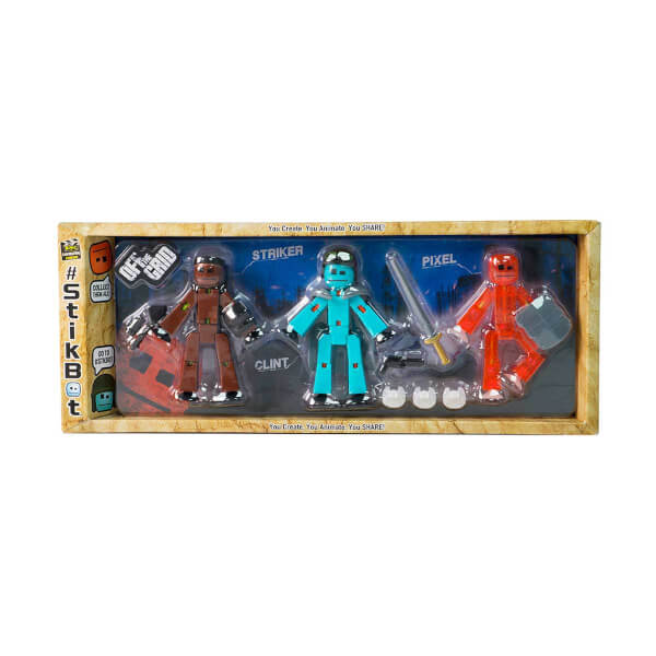 Stikbot Off The Grid 3'lü Paket