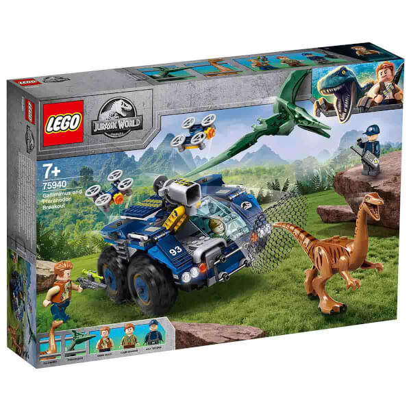 LEGO Jurassic World Gallimimus ve Pteranodon Kaçışı 75940