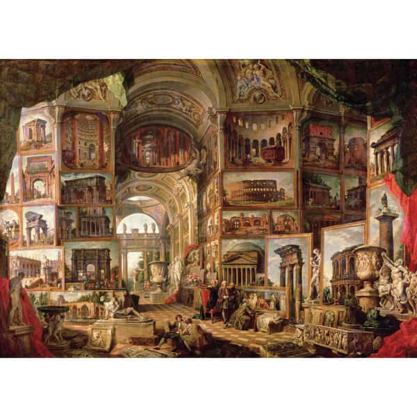 3000 Parça Puzzle: Sanat Galerisi
