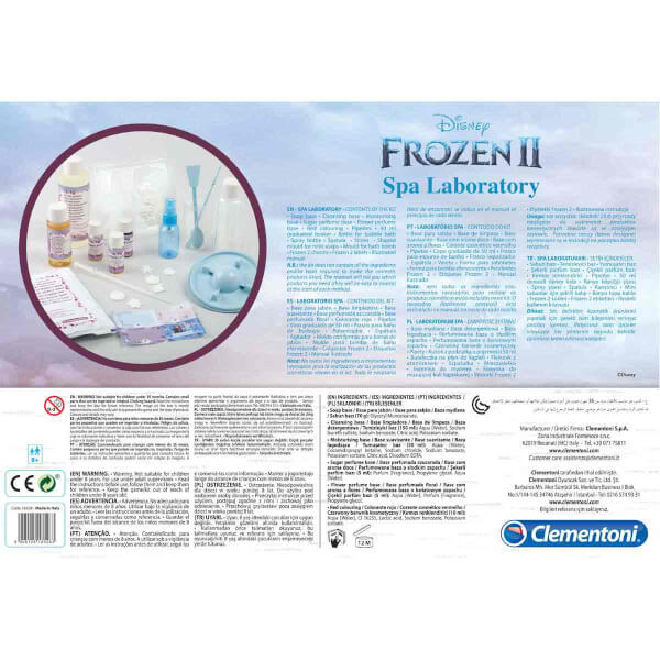 Bilim Seti : Frozen 2 Spa Güzellik Laboratuvarı