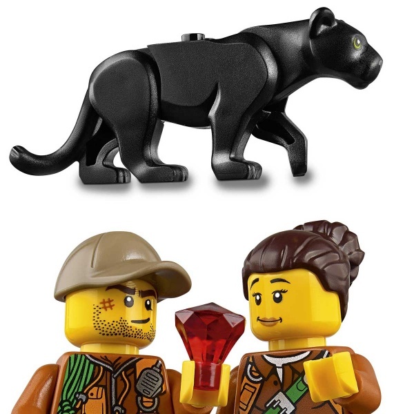 LEGO City Orman Orman Yarı Paletli Ekip 60159