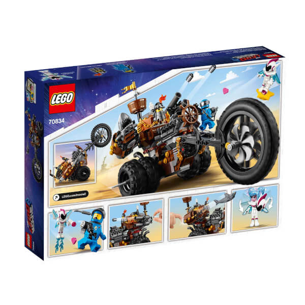 LEGO Movie 2 MetalSakal'ın Ağır Metal Üç Tekerlekli Motosikleti 70834
