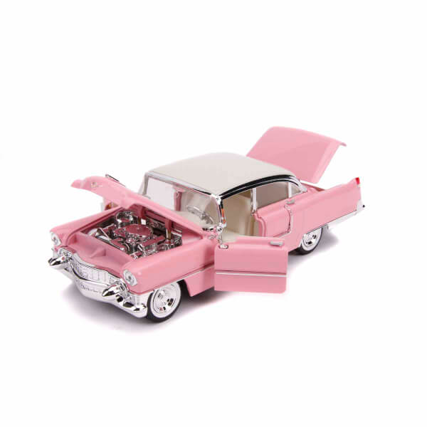 1:24 1955 Cadillac Fleetwood Model Araba ve Elvis Presley Figür