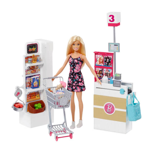 Barbie Supermarkette Oyun Seti Frp01 Toyzz Shop