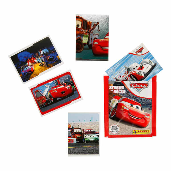 Cars Stories and Races Çıkartma Kartları