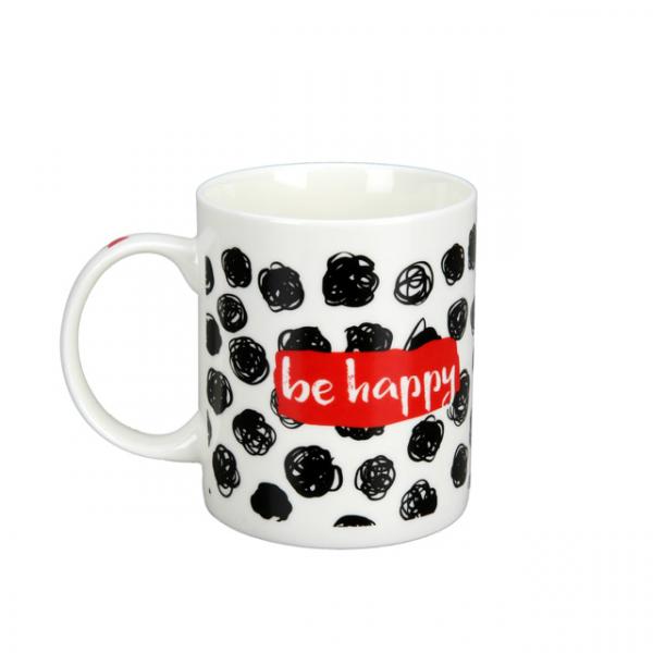 Be Happy Be Amazing Porselen Kupa 