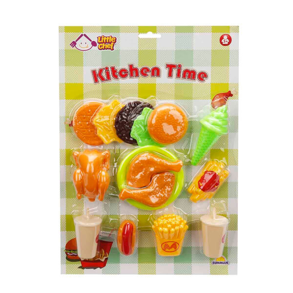 Fast Food Yiyecekler Oyun Seti