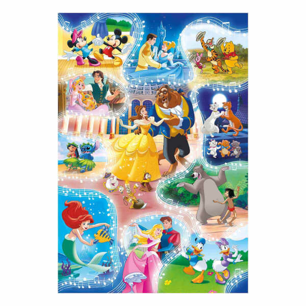 24 Parça Maxi Puzzle : Disney Dance Time