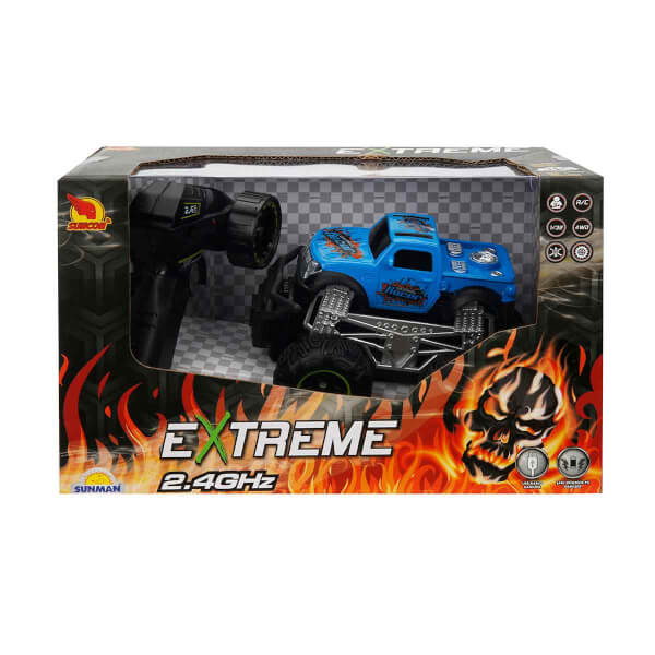 1:32 Uzaktan Kumandalı Big Foot Extreme Truck 12 cm.