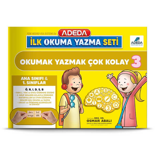 İlk Okuma Yazma Seti 13 Kitap ve 33+2 Parça Ahşap Materyal