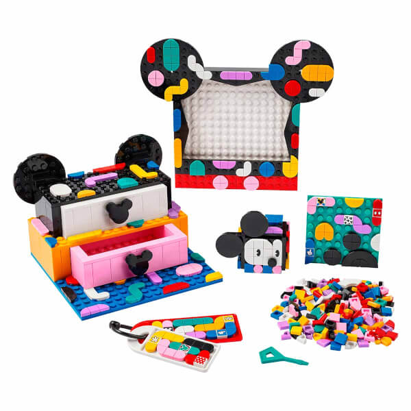 LEGO DOTS  Disney Mickey Fare ve Minnie Fare Okula Dönüş Projesi Kutusu 41964