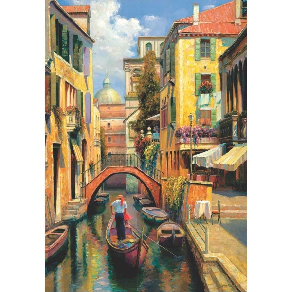 500 Parça Puzzle : Venedikte Pazar