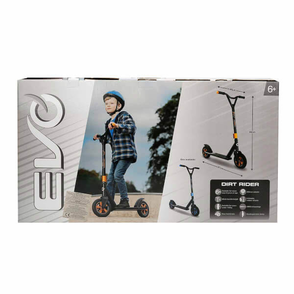 Evo 2 Tekerlekli Dirt Rider Turuncu Scooter