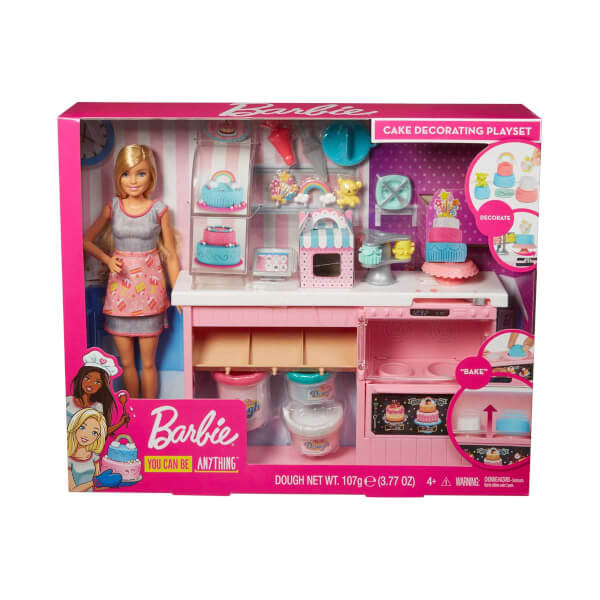Barbie'nin Pasta Dükkanı Oyun Seti GFP59