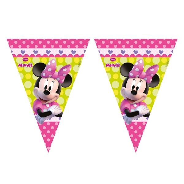 Minnie 11'li Üçgen Bayrak