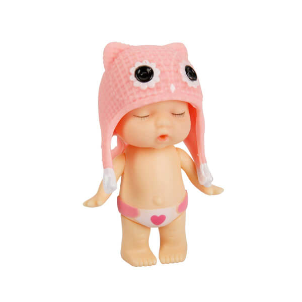 Boubou Yeni Doğan Şapkalı Bebek 8 cm.