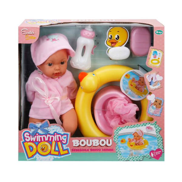 günümüz düşürmek bitiş  Boubou Bebeğimle Banyo Zamanı - Mavi | Toyzz Shop