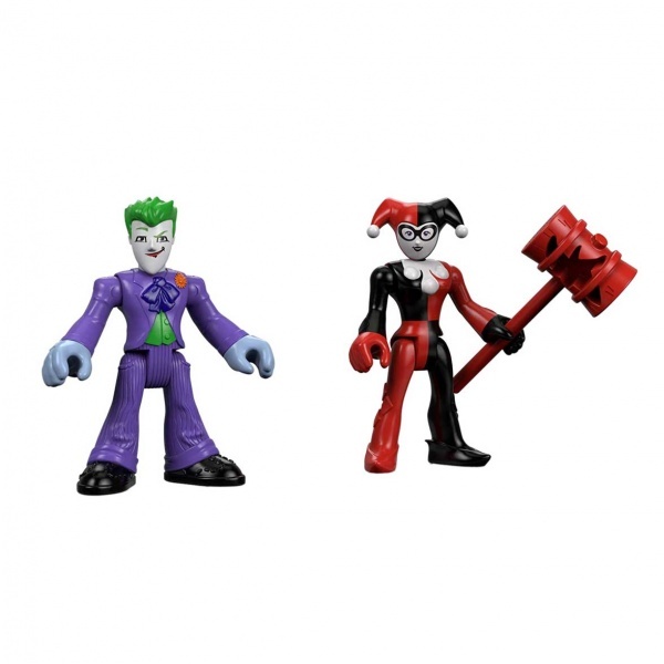 Imaginext DC Super Friends Joker ve Harley Savaş Aracı DWV56