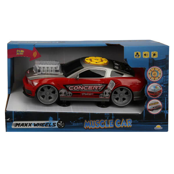 Maxx Wheels Sesli ve Işıklı Muscle Araba