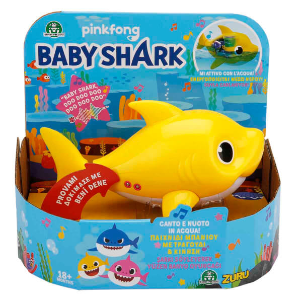 Baby Shark Sesli ve Yüzen Figür BAH03000