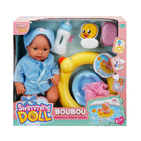 Boubou Bebeğimle Banyo Zamanı