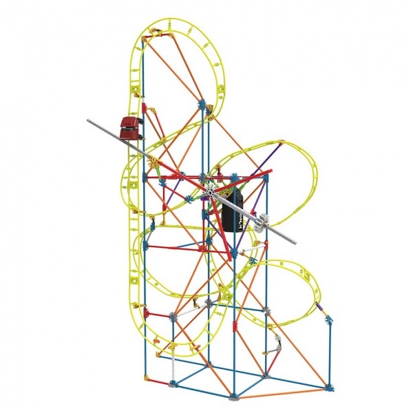 Knex Clock Work Roller Coaster Motorlu Yapım Seti 15406