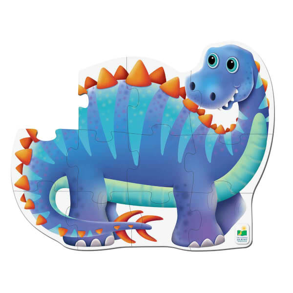 12 Parça Büyük Puzzle: Dinozor
