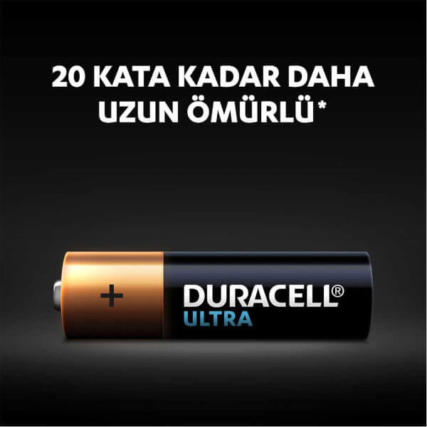 Duracell Ultra Kalem Pil AA 10'lu 