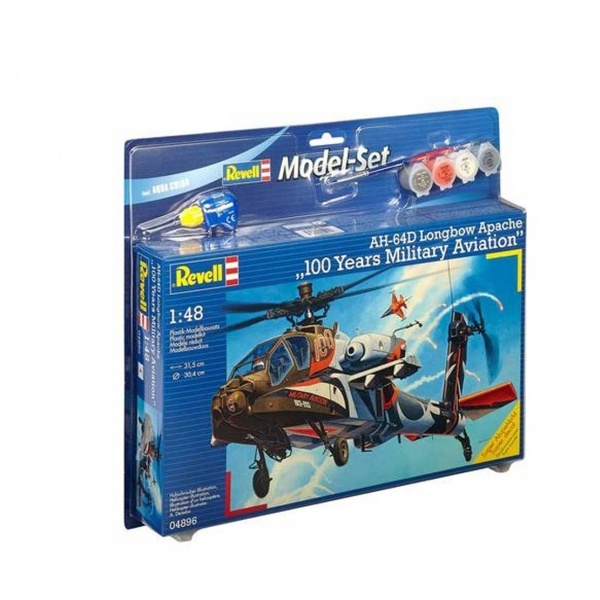Revell 1:48 AH-64D Apache Model Set Helikopter