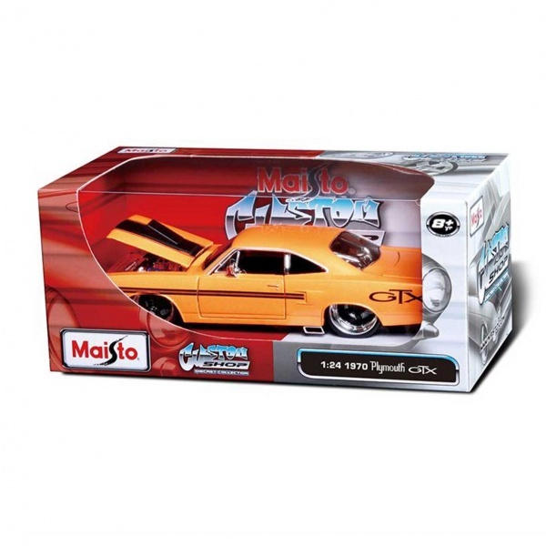 1:25 Maisto Plumouth GTX 1970 Model Araba